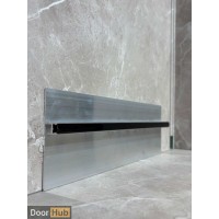 Silver Reversible Skirting 50mm for Developers| DoorHub UAE